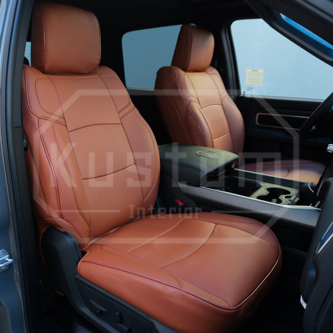 2019+ Dodge Ram 2500 3500 Leather Seat Covers (Custom Order)
