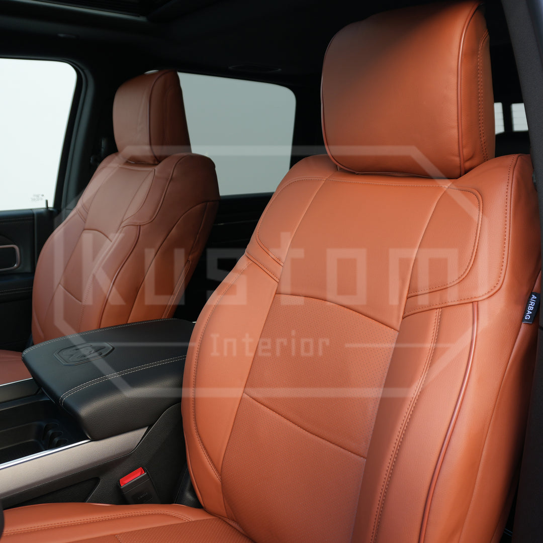 2019+ Dodge Ram 2500 3500 Leather Seat Covers (Custom Order)