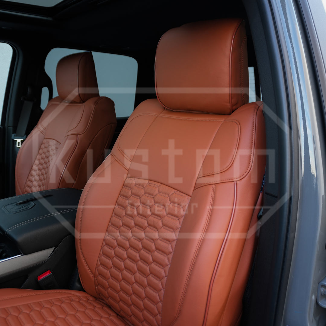 2019+ Dodge Ram 2500 3500 Leather Seat Covers (Custom Order)