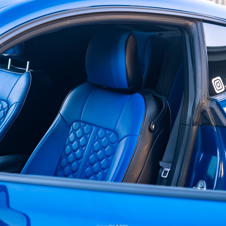 2015-23 Ford Mustang Coupe Leather Seat Covers
