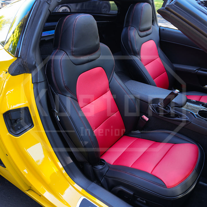 2012-2013 Corvette C6 Z06 Custom Leather Seat Covers