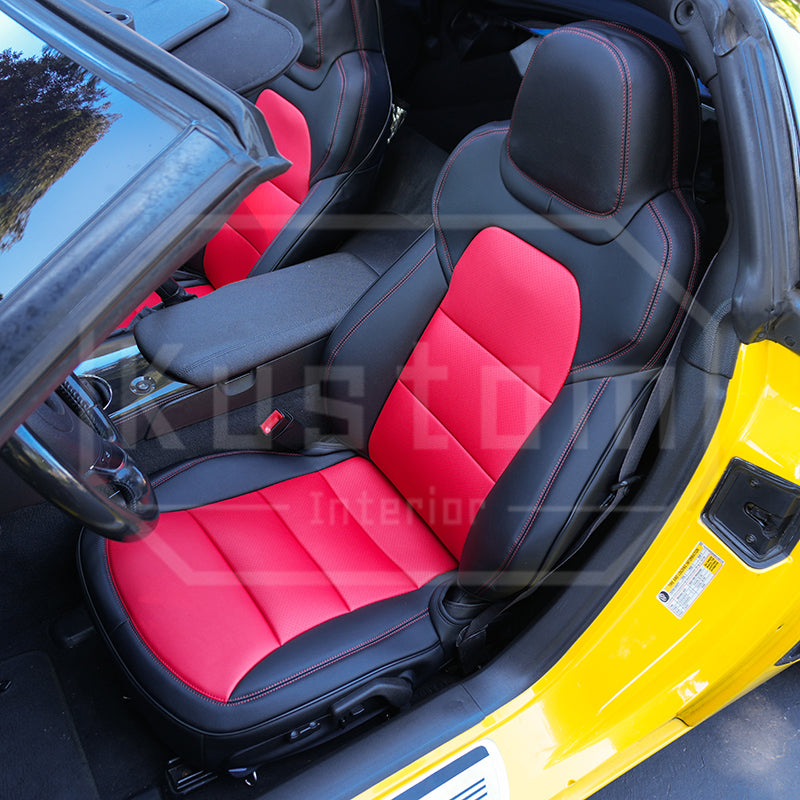 2012-2013 Corvette C6 Z06 Custom Leather Seat Covers
