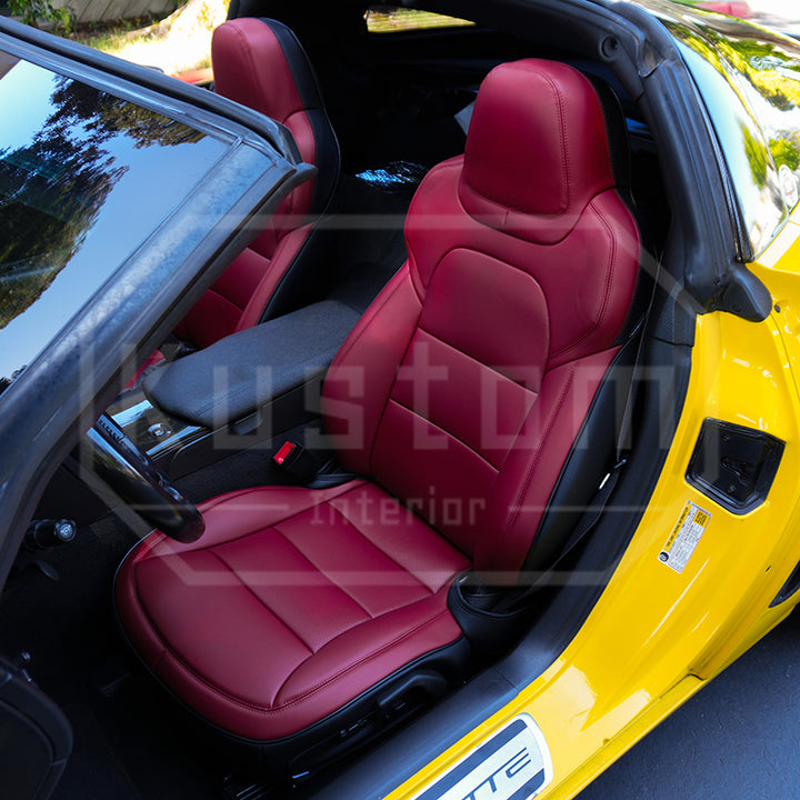 2012-2013 Corvette C6 Z06 Custom Leather Seat Covers