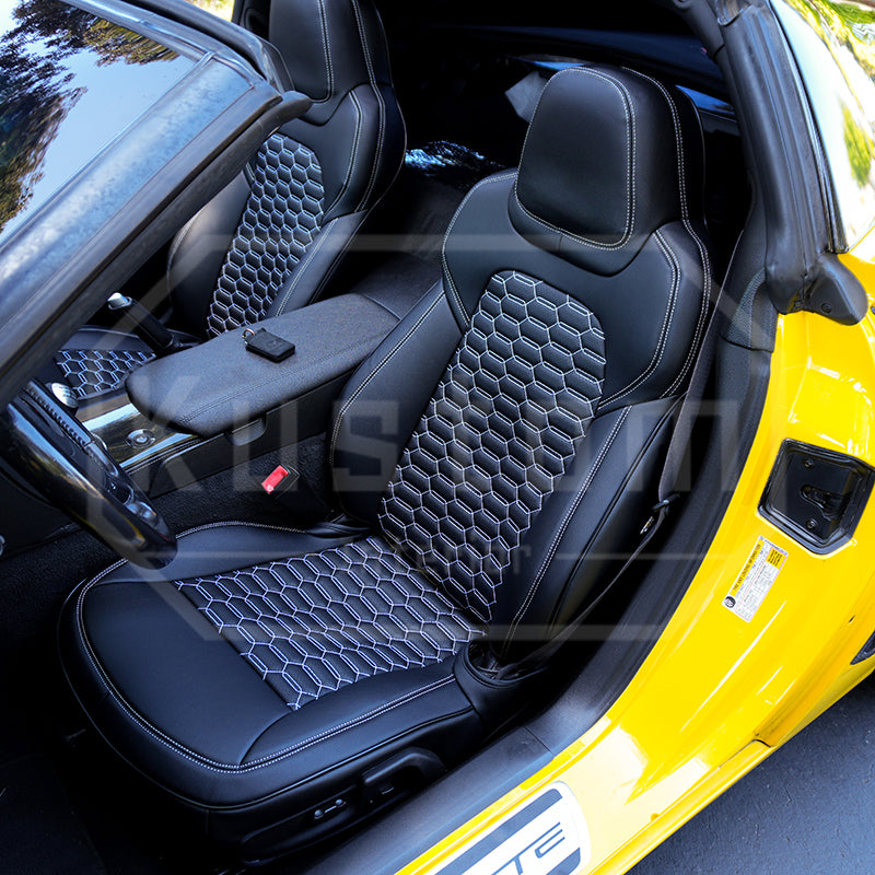 2012-2013 Corvette C6 Z06 Custom Leather Seat Covers