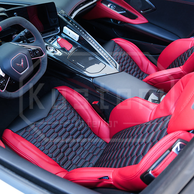 Corvette C8 Custom Leather GT2 Seat Cover