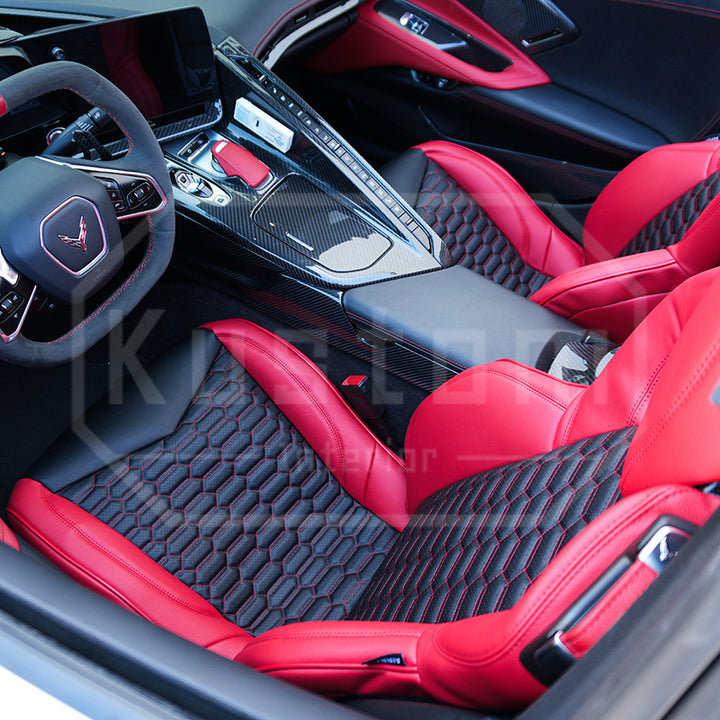 Corvette C8 Custom Leather GT2 Seat Cover