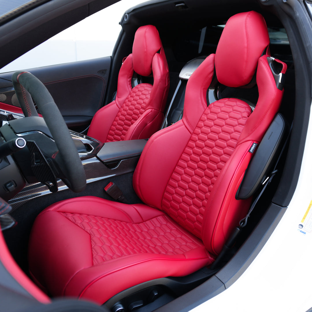Corvette C8 Custom Leather GT2 Seat Cover