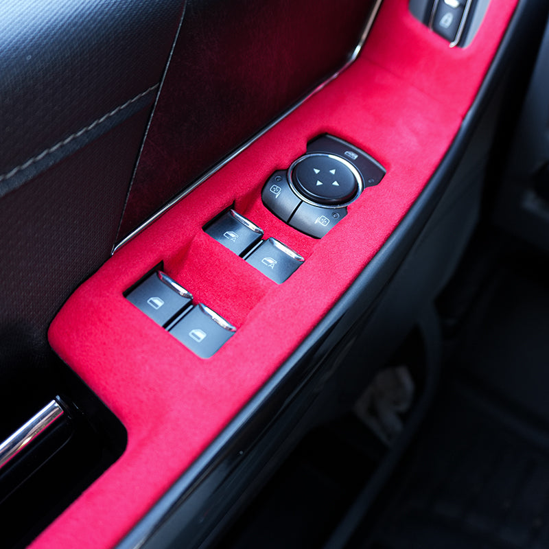 2021+ Ford F-150 Alcantara Window Lift Switch Panel Cover Trim