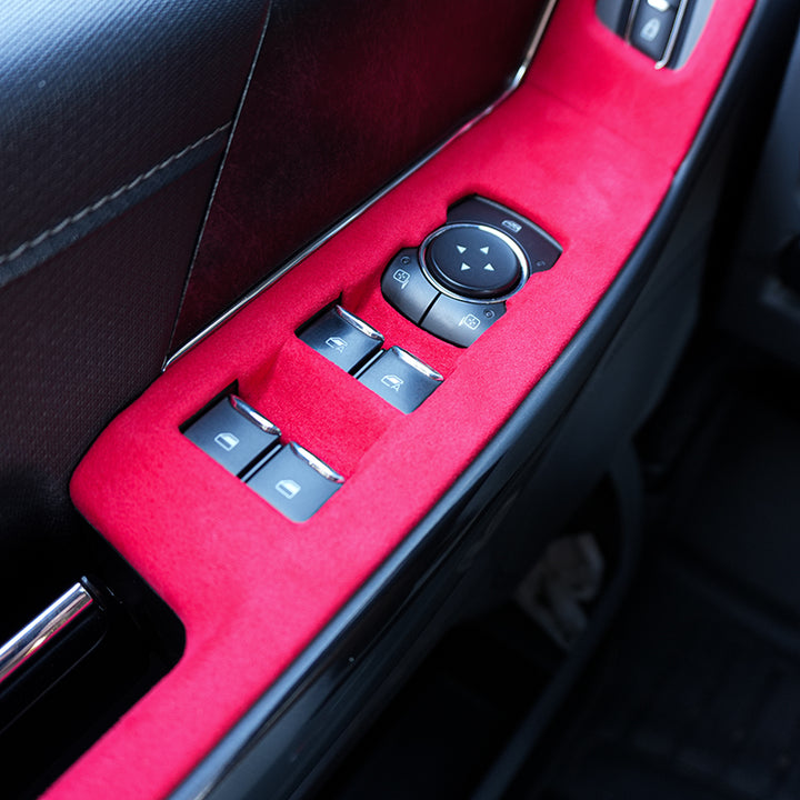 2021+ Ford F-150 Alcantara Window Lift Switch Panel Cover Trim