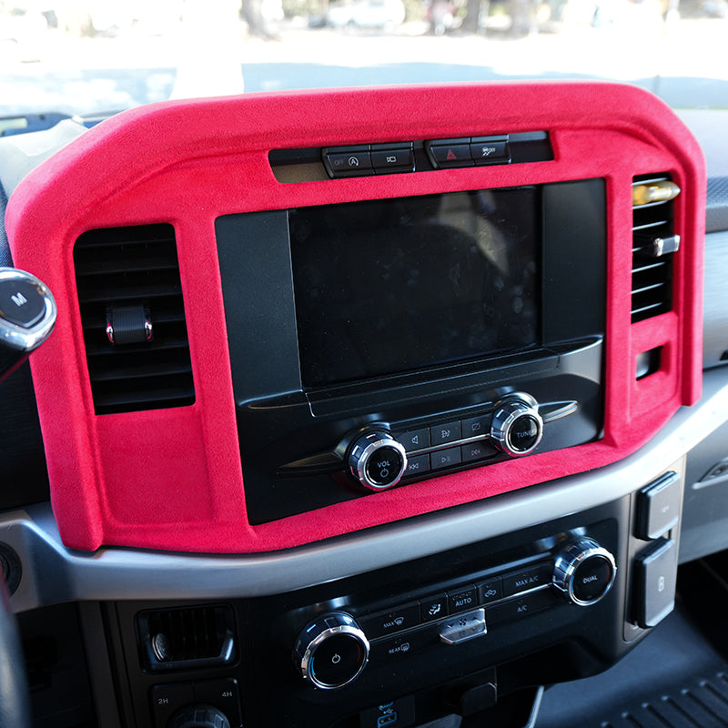 2021+ Ford F-150 Alcantara Navigation Screen Panel Trim