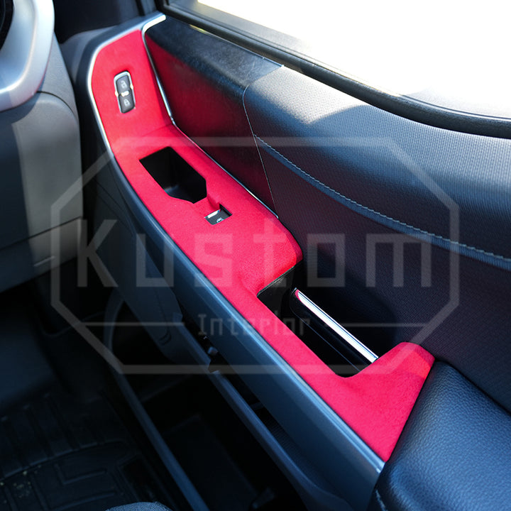2021+ Ford F-150 Alcantara Window Lift Switch Panel Cover Trim