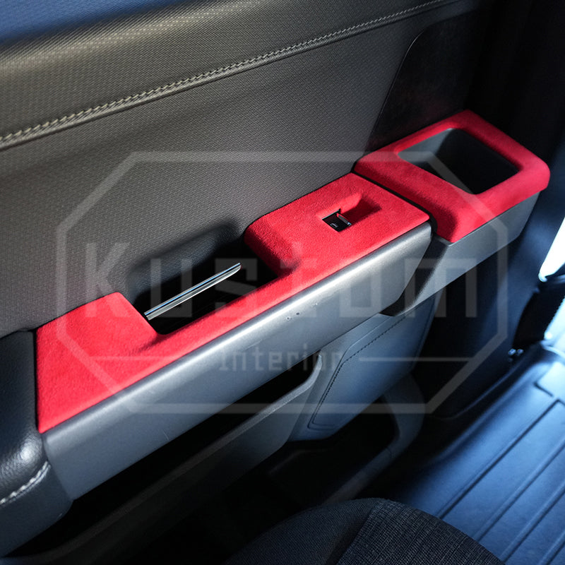 2021+ Ford F-150 Alcantara Window Lift Switch Panel Cover Trim