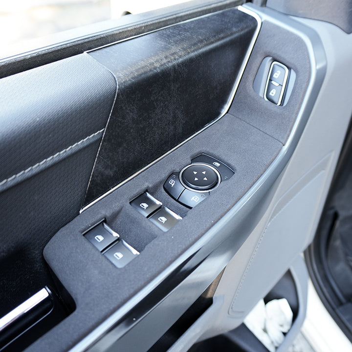 2021+ Ford F-150 Alcantara Window Lift Switch Panel Cover Trim