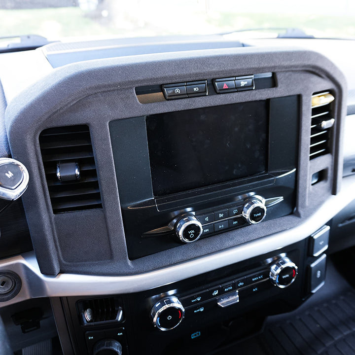 2021+ Ford F-150 Alcantara Navigation Screen Panel Trim