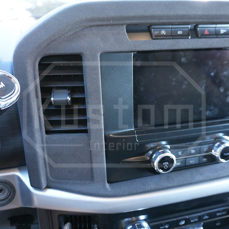 2021+ Ford F-150 Alcantara Navigation Screen Panel Trim