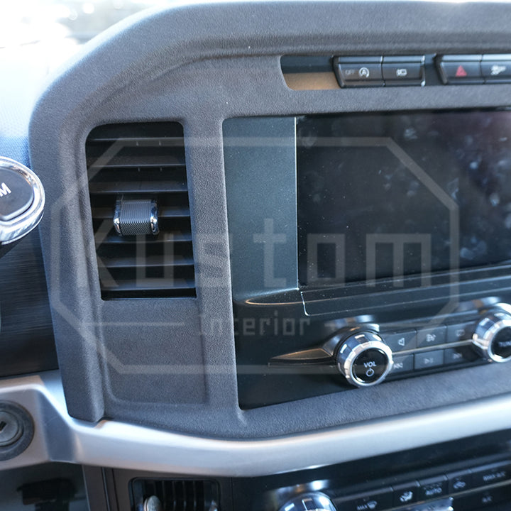 2021+ Ford F-150 Alcantara Navigation Screen Panel Trim