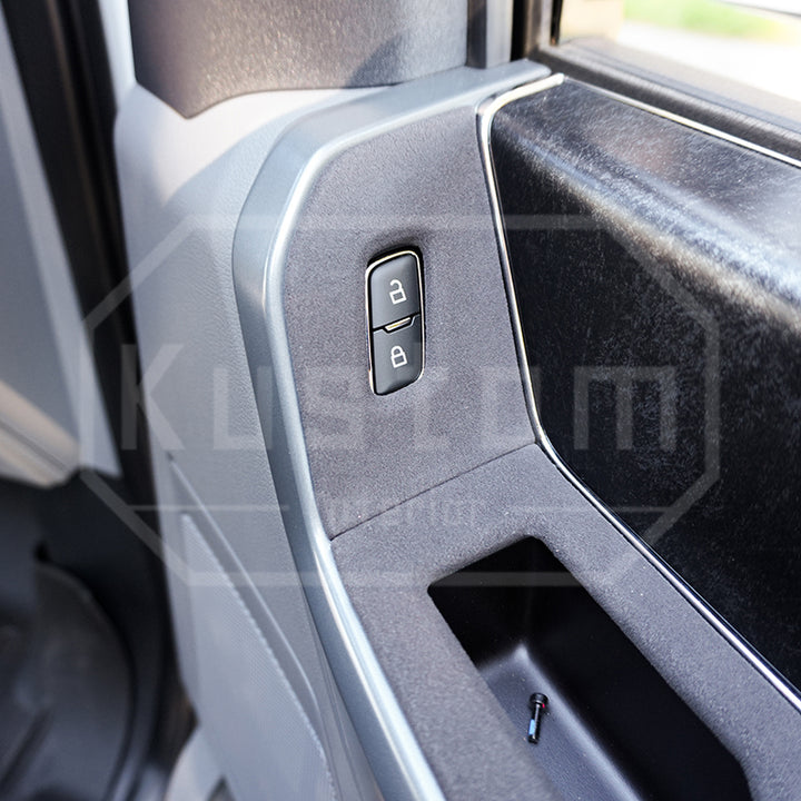 2021+ Ford F-150 Alcantara Window Lift Switch Panel Cover Trim