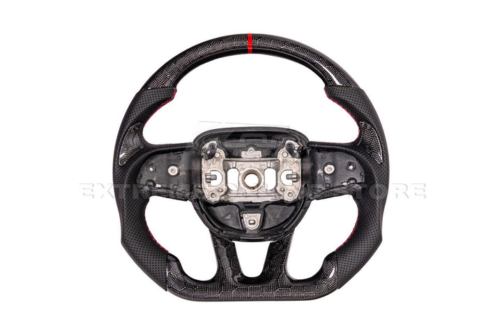 2015+ Dodge Challenger Carbon Fiber Steering Wheel