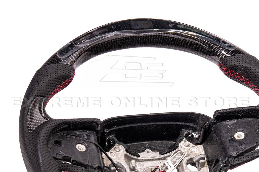 2015+ Dodge Challenger Carbon Fiber Steering Wheel