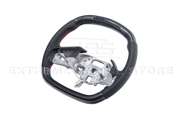 Corvette C8 LED Digital Display Carbon Fiber Steering Wheel