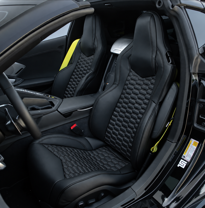 Corvette C8 GT1 Leather Seat Cover (Custom Order)