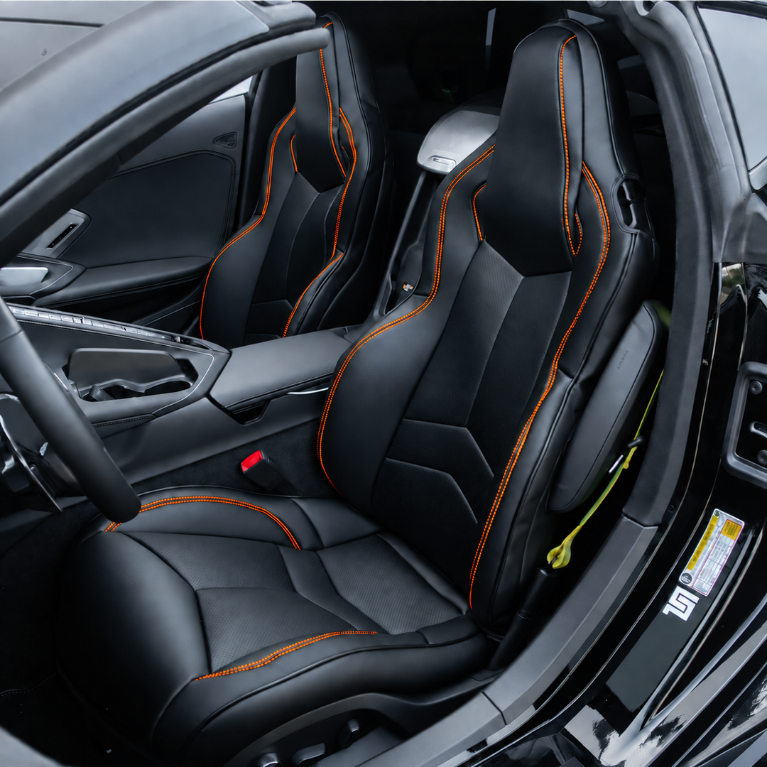 Corvette C8 GT1 Leather Seat Cover (Custom Order)