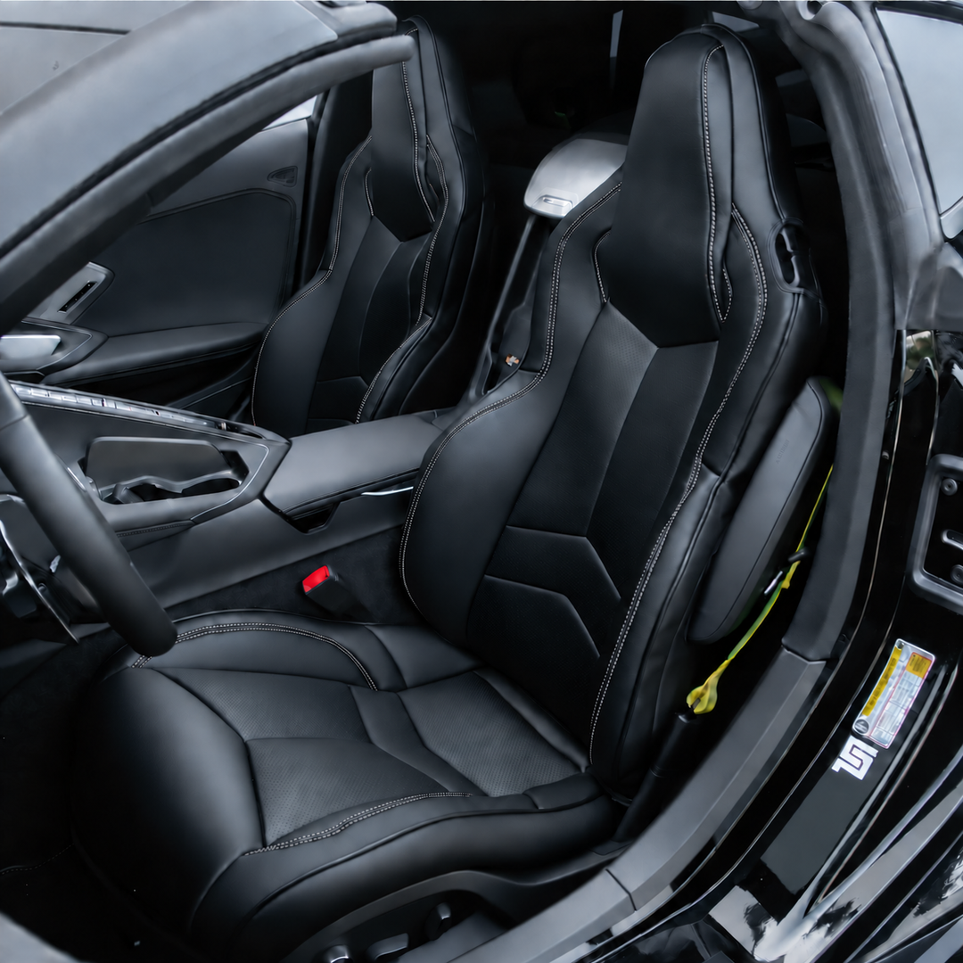 Corvette C8 GT1 Leather Seat Cover (Custom Order)