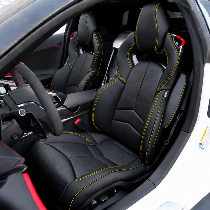 Corvette C8 GT1 Leather Seat Cover (Custom Order)