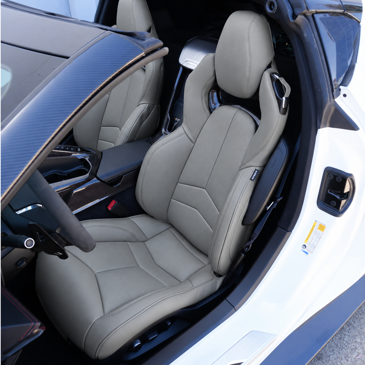 Corvette C8 Custom Leather GT2 Seat Cover (Custom Order)