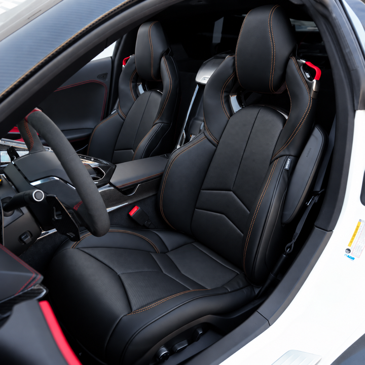 Corvette C8 Custom Leather GT2 Seat Cover (Custom Order)