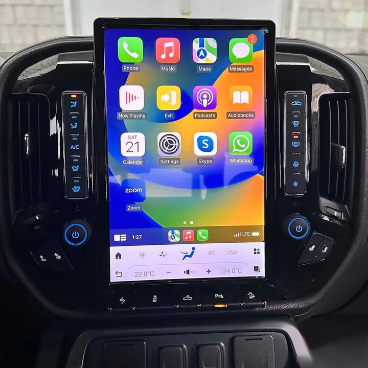 2014-18 Chevrolet Silverado Custom CarPlay Infotainment System