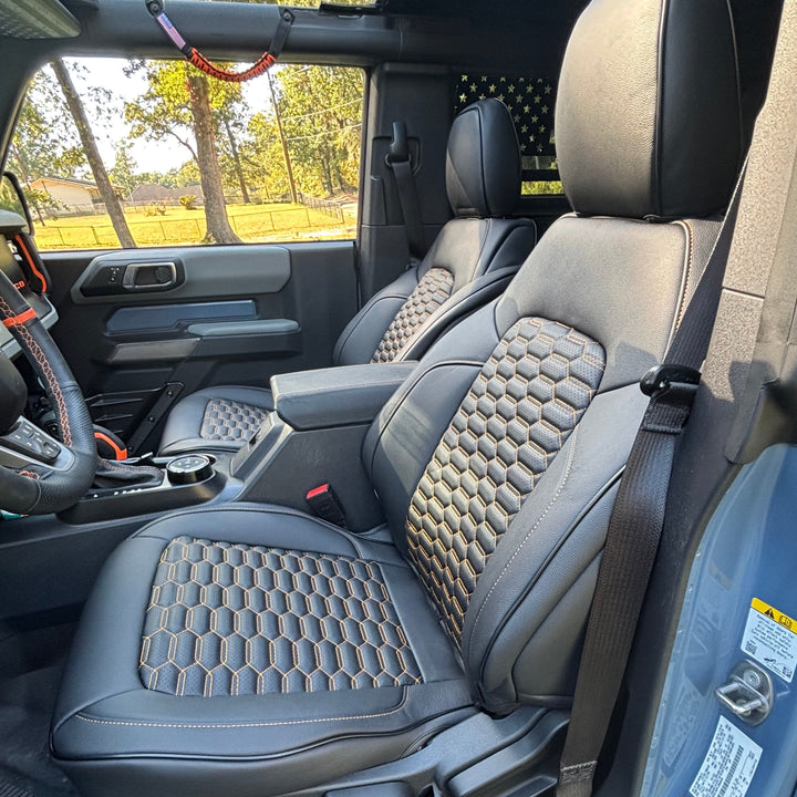 2021+ Ford Bronco Sport Custom Leather Seat Covers (Custom Order)