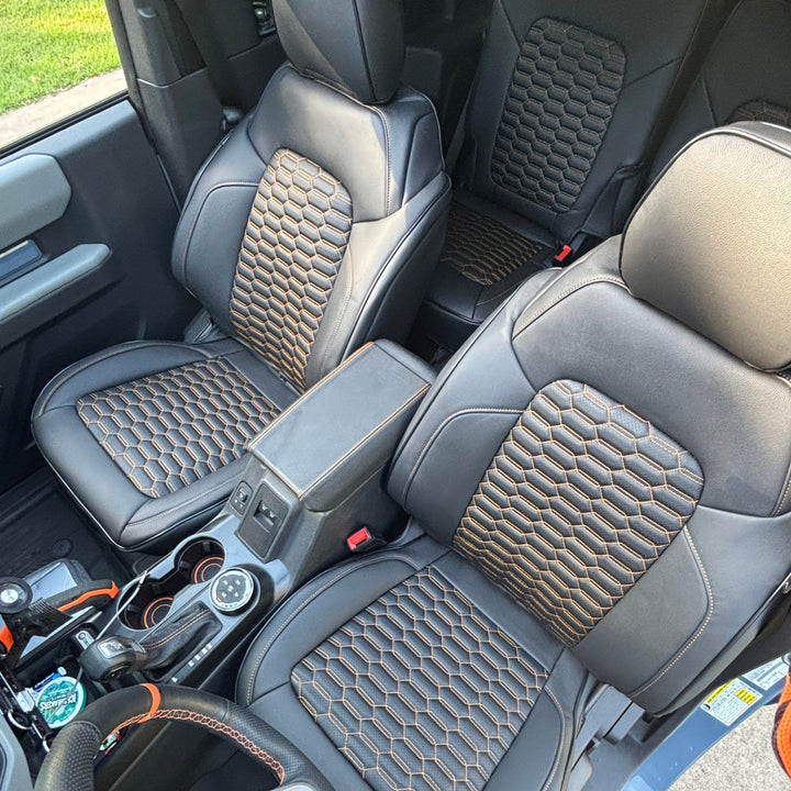 2021+ Ford Bronco Sport Custom Leather Seat Covers (Custom Order)