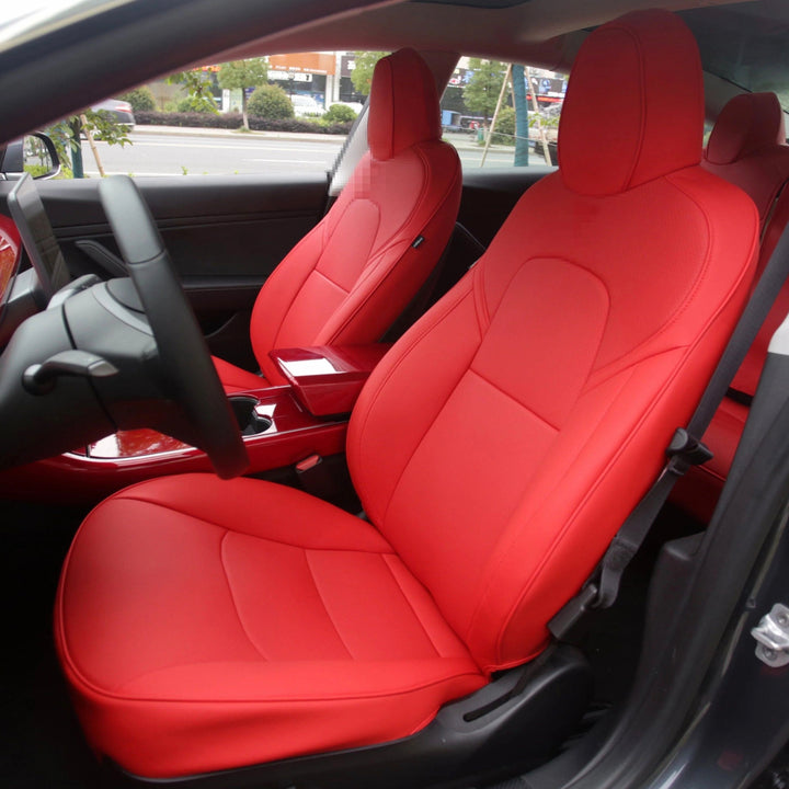 2017-23 Tesla Model 3 Custom Leather Seat Covers