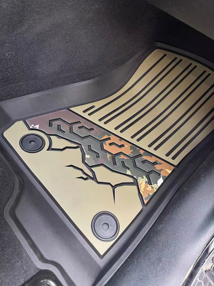 2019+ Jeep Wrangler JL Custom Camouflage Floor Mat Liners