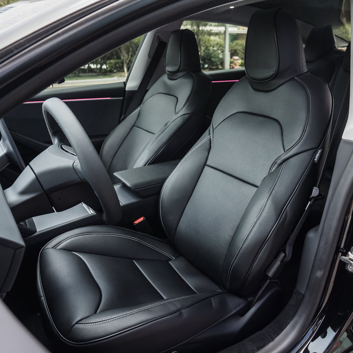 2024+ Tesla Model 3 Custom Leather Seat Covers