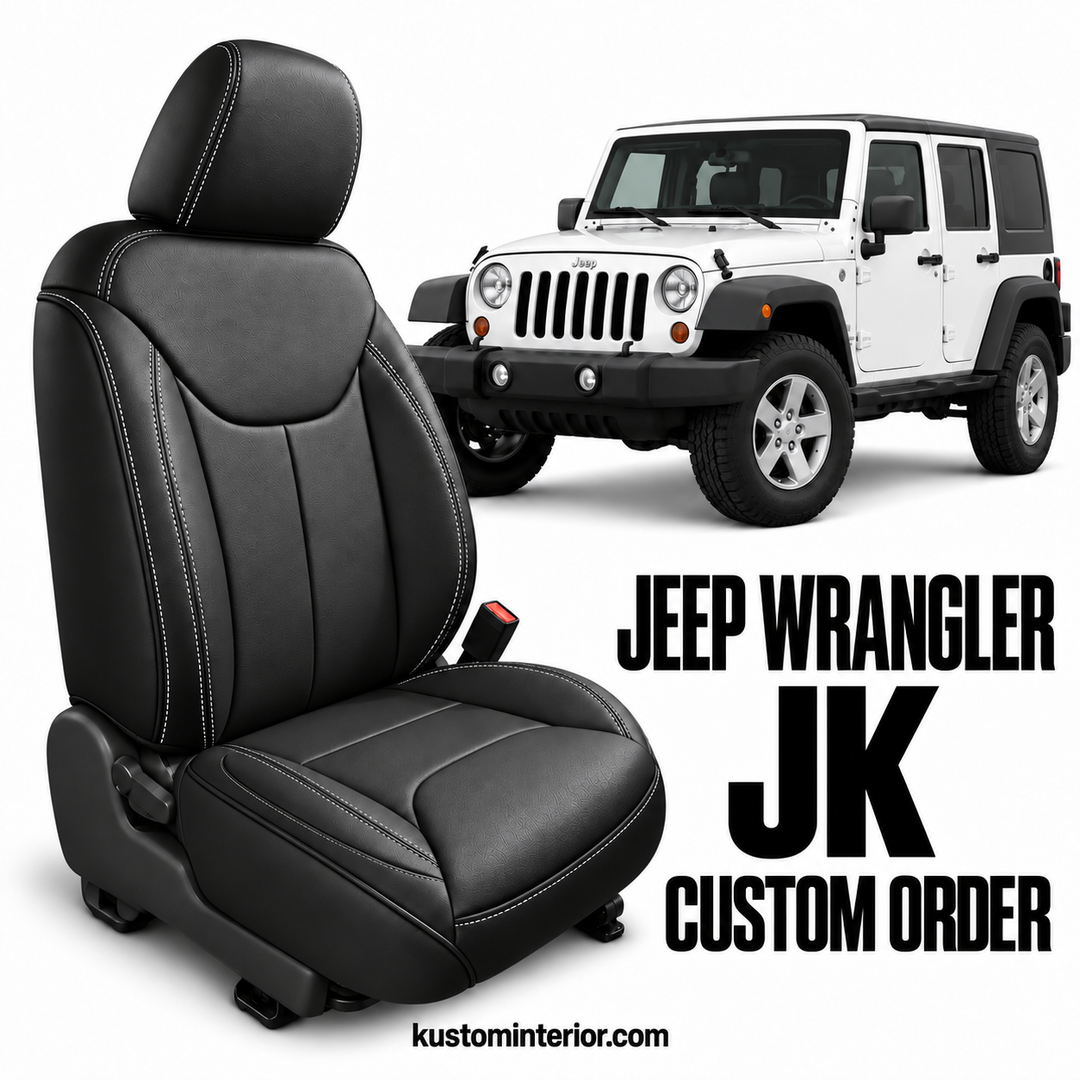 2013-18 Jeep Wrangler JK Custom Leather Seat Covers