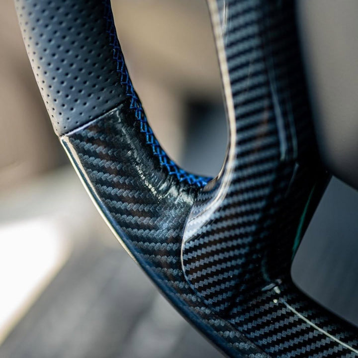 Chevrolet Silverado / Suburban Carbon Fiber Steering Wheel (Custom Order)