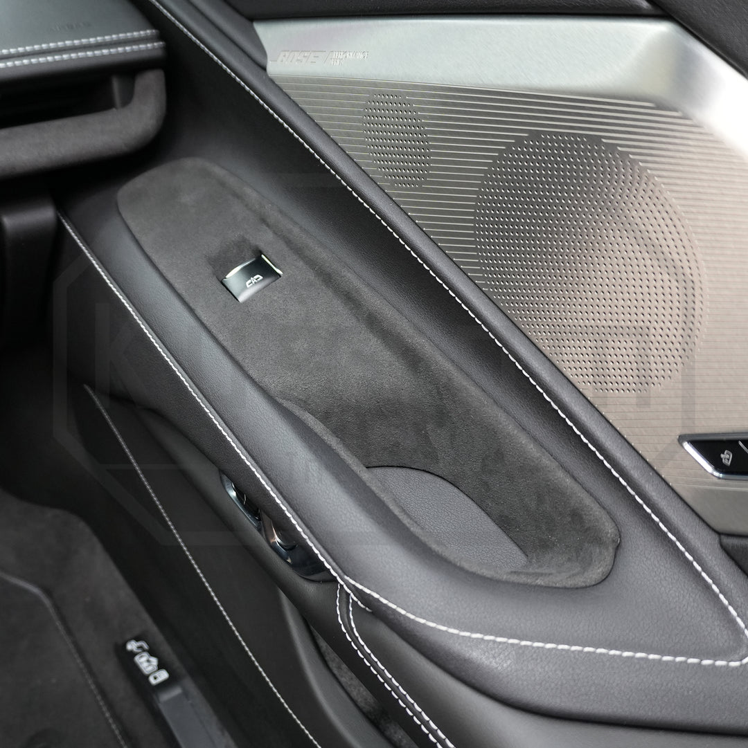 Corvette C8 Suede Leather Window Switch Control Panel Trim Cover