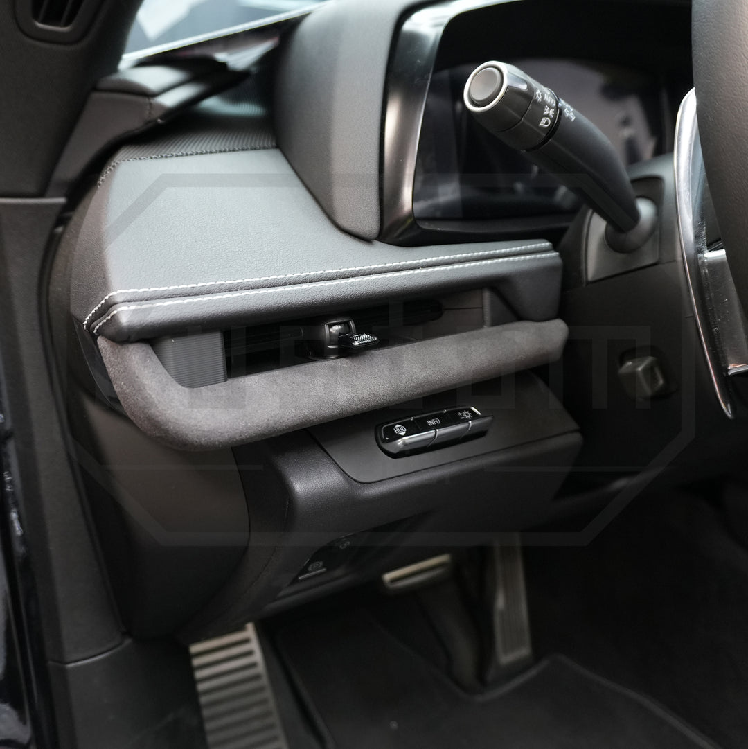 Corvette C8 Suede Leather Dash Air Vent Trim