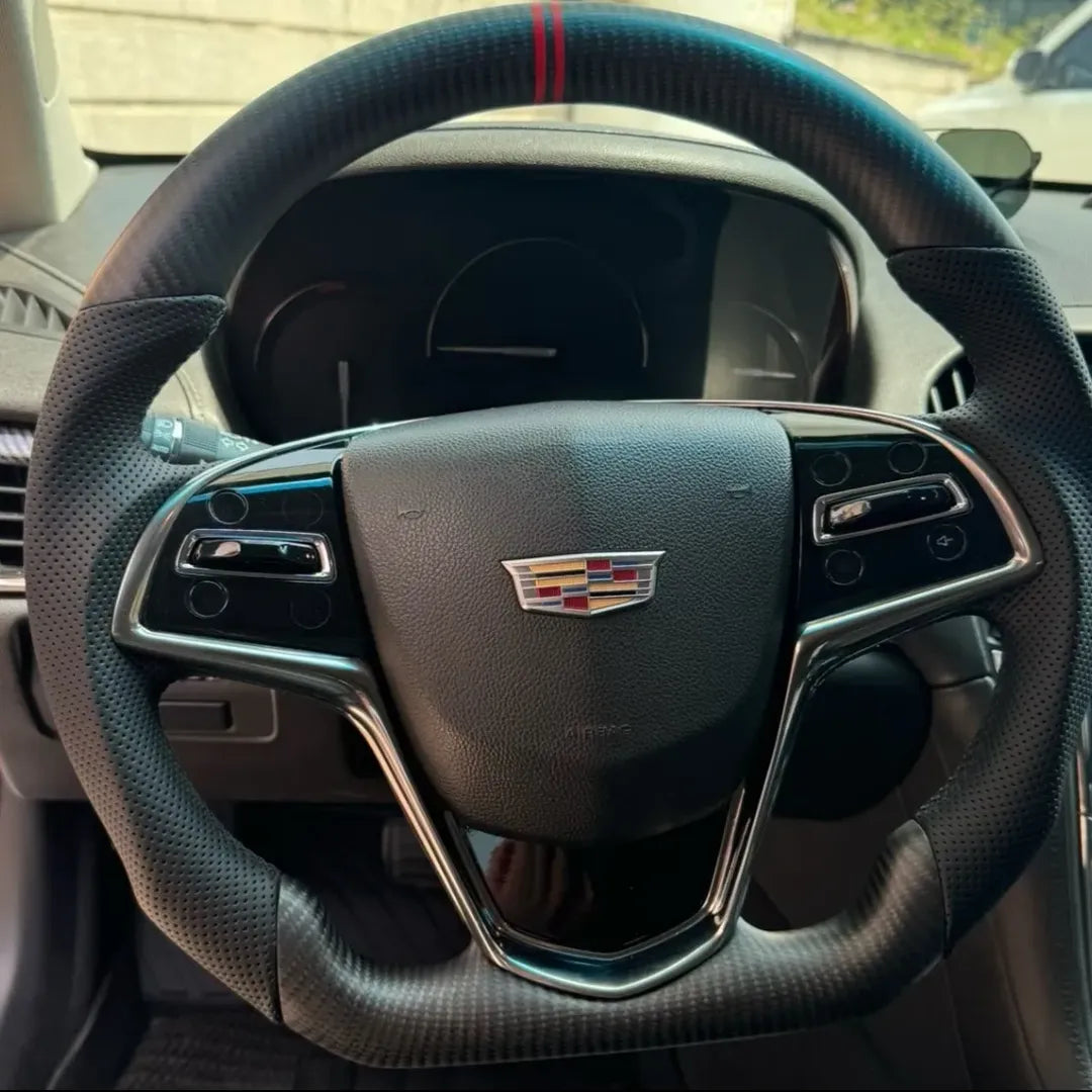2014-19 Cadillac CTS / ATS Carbon Fiber Steering Wheel