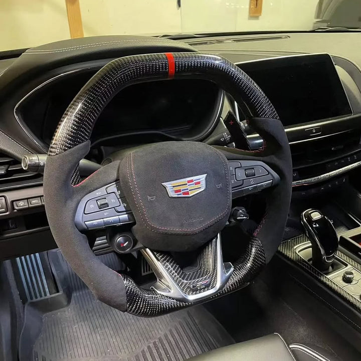 2020+ Cadillac CT5 / CT4 Carbon Fiber Steering Wheel