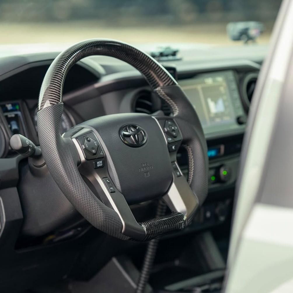 2014-23 Toyota Tundra Carbon Fiber Steering Wheel (Custom Order)