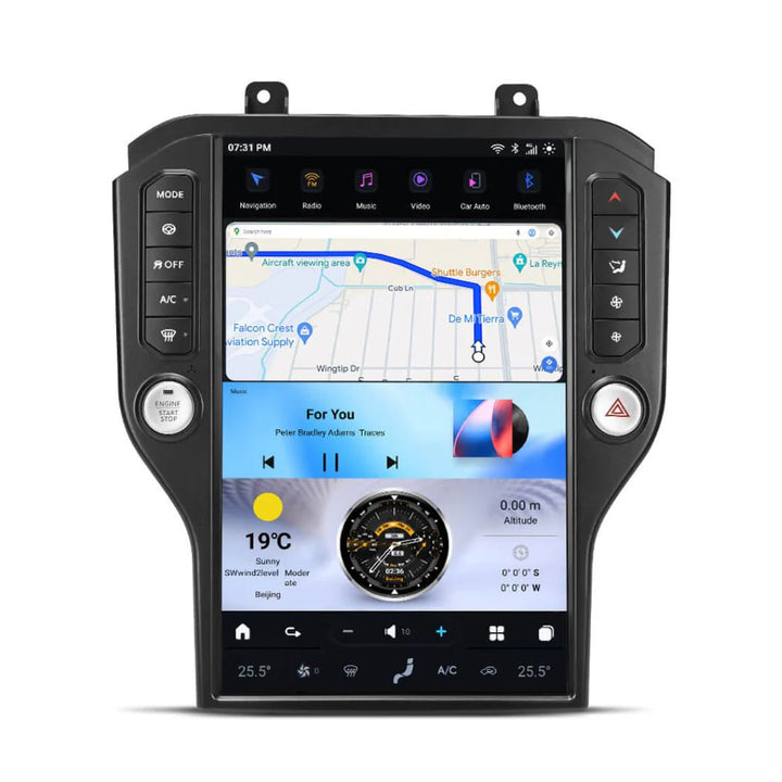 2015-23 Ford Mustang S550 Custom CarPlay Infotainment System