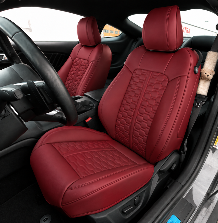 2024+ Ford Mustang S650 Leather Seat Covers (Custom Order)