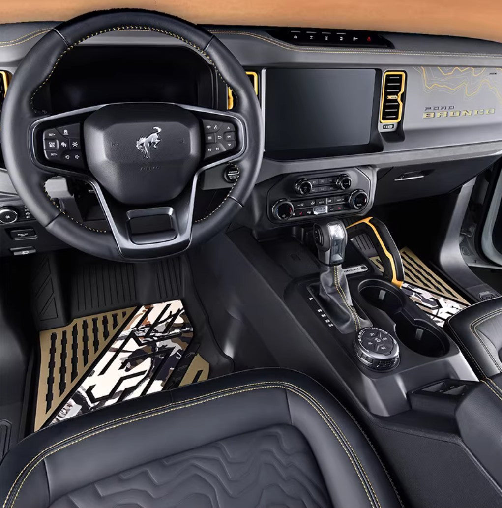 2019+ Jeep Wrangler JL Custom Camouflage Floor Mat Liners