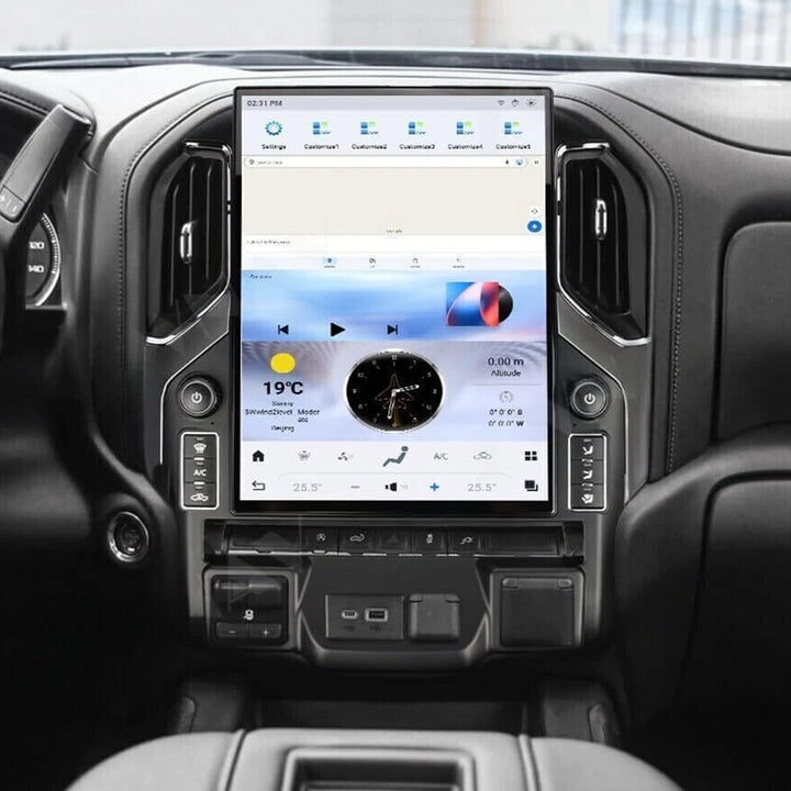 2019+ Chevrolet Silverado Custom CarPlay Infotainment System