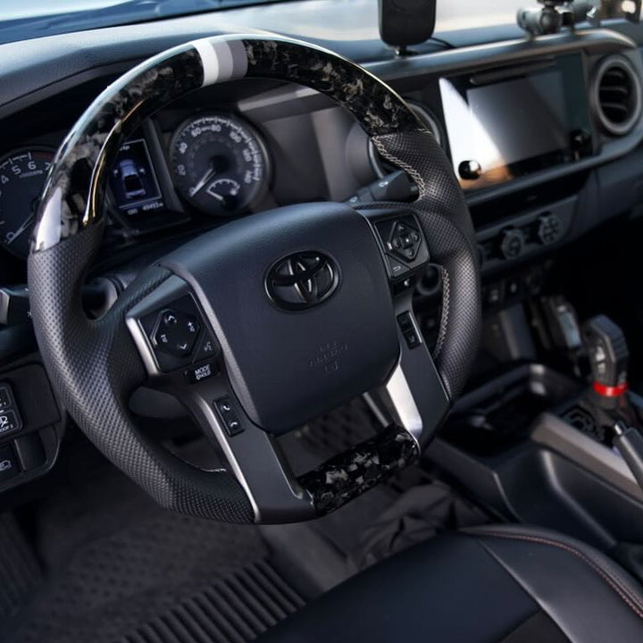 2014-23 Toyota Tundra Carbon Fiber Steering Wheel (Custom Order)