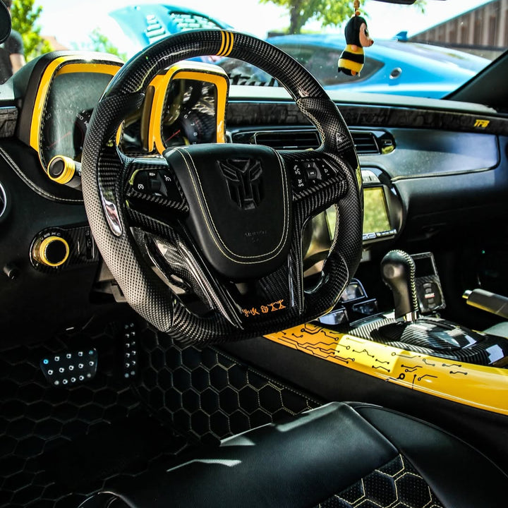 5th Gen Camaro Carbon Fiber Steering Wheel (Custom Order)