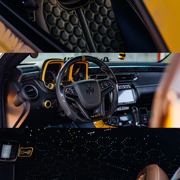5th Gen Camaro Carbon Fiber Steering Wheel (Custom Order)